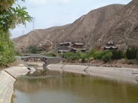 白银靖远法泉寺风景区