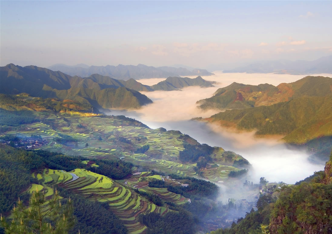 丽水遂昌南尖岩